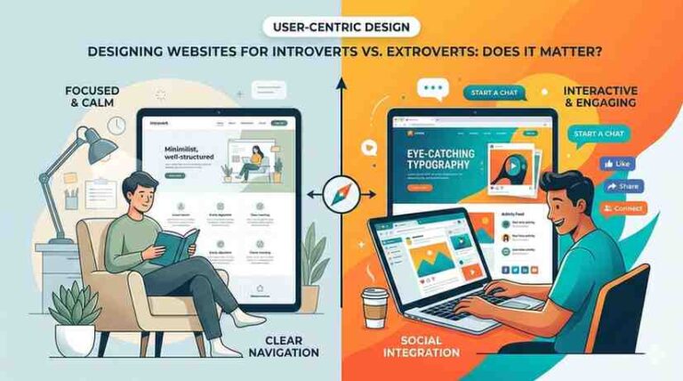 Designing Websites for Introverts vs. Extroverts: Does It Matter?